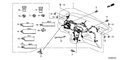 Honda New 2012 Fits Honda CR-V Instrument Wire Harness, Part # 32117-T0A-A11