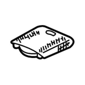 Acura New 1999-2001 Fits Acura TL Grille Assembly, Speaker Mild Beige, Part # 84517-S0K-A00ZC