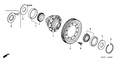 New 2005 Fits Honda Accord Differential, Part # 41100-RFK-000