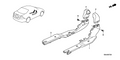 Honda New 2003-2007 Fits Honda Accord Duct, L. RR. Heater, Part # 83381-SDA-A00