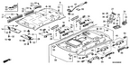 New 2003-2005 Fits Honda Pilot Cap, Grab Rail *YR204L* (LIGHT SADDLE), Part # 83242-S9V-A01ZC
