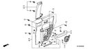 New 2009-2011 Fits Honda Element Armrest, Passenger Side (Atlas Gray), Part # 83733-SCV-A01ZF