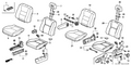 Honda New 1999-2001 Fits Honda CR-V Cover, L. *NH264L*, Part # 81668-S10-J01ZG