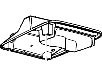 Ford New 2004-2008 Fits Ford / Lincoln F-150 / Mark LT Bracket Base No., Part # 4L3Z15045B34BA