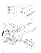 Fits 1999-2004 Ski-Doo Formula Deluxe 500/600/700 / Formula Deluxe 600/700 Models Radiator Inlet Hose, OEM Part # 509000003