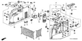 Honda New 2002-2004 Fits Honda Odyssey Lining Assy., L. RR. Side *YR169L* (LEA) (MILD BEIGE), Part # 84670-S0X-J11ZC