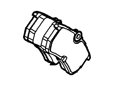Ford New 2004-2007 Fits Ford Focus Kit - Brake Shoe and Lining Base No. 2v200, Part # 5U2Z2V200EA
