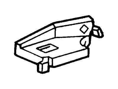 Ford New 1992-2011 Fits Ford / Mercury Brand / Base No. / Manufacturer Part Number Support - Rear Package Tray Trim Base No. 46813 Position Driver Side, Part # F8AZ5446813AA
