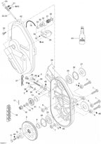 Fits 2005-2007 Ski-Doo Skandic LT 440F Spacer, OEM Part # 605452059