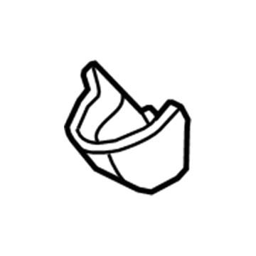 Acura New 2007-2013 Fits Acura MDX Garnish Assembly, Rear Camera Aspen White Pearl, Part # 39531-STX-A00ZD