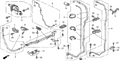 Honda New 1995-1998 Fits Honda Odyssey Pipe C, Rear Receiver, Part # 80343-SX0-A61