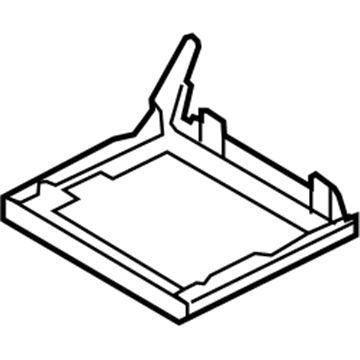 Ford New 2009-2011 Fits Ford Flex Frame and Spring - Rr Seat Cushion Position Passenger Side, Part # 8A8Z7463160D