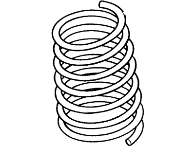 Ford New 1995-2000 Fits Ford / Mercury Contour / Mystique Spring - Rear Position Rear, Part # F5RZ5560B