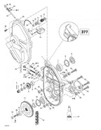 Fits 1996-2007 Ski-Doo Formula Deluxe 380 F / Formula Deluxe 380/500 Models Cap, OEM Part # 501026200