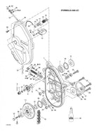 Fits 2000-2007 Ski-Doo Formula 500 LC / Formula Deluxe 380 F Models Set Screw M4, OEM Part # 206540490