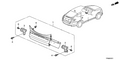 Honda New 2010-2012 Fits Honda Crosstour Unt 6CD Plyr*YR412L*, Part # 39110-TP6-A01ZB