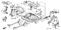 Honda New 1999-2001 Fits Honda Prelude Holder, Vent Return Tube, Part # 17509-S30-A00
