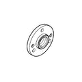 3056313: Fits John Deere 3056313 Track Systems Adjuster Flange – Genuine OEM