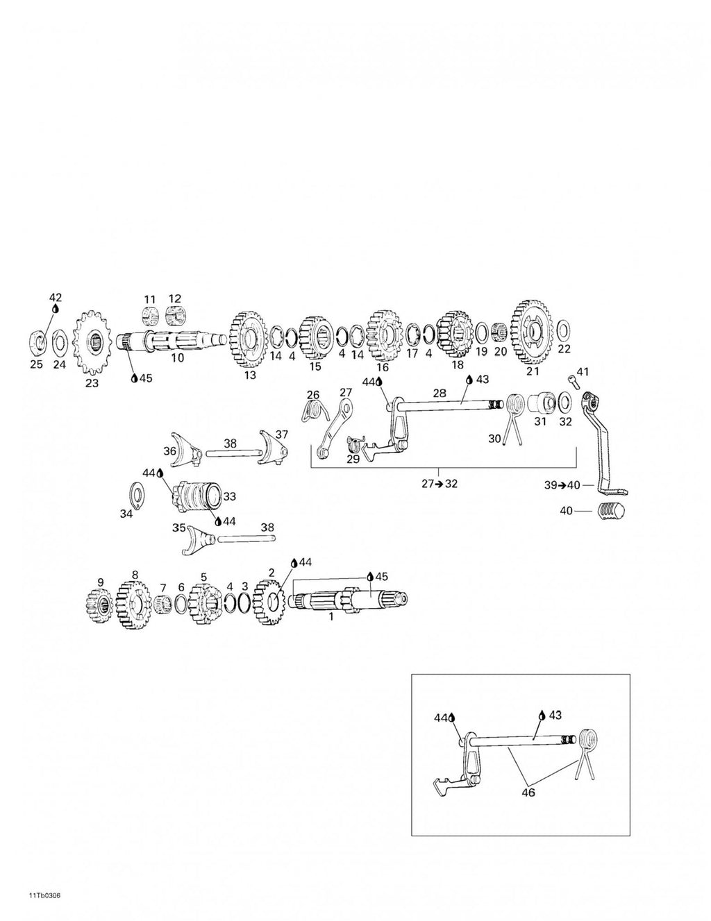 Fits 2000-2006 Can-Am DS 650 / DS 650 Baja Models Spacer, OEM Part # 420247900