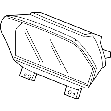 Acura New 2013-2015 Fits Acura ILX / ILX Hybrid Panel Assembly, Navigation Display Coo, Part # 39811-TX6-A01