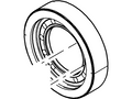 Ford New 2007 Fits Ford / Mercury Five Hundred / Freestyle / Montego Gear - Output Base No. 7f343, Part # 7F9Z7F343A
