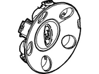 New 2005-2009 Fits Ford Mustang Cover - Wheel Base No. 1130b, Part # 4R3Z1130EA
