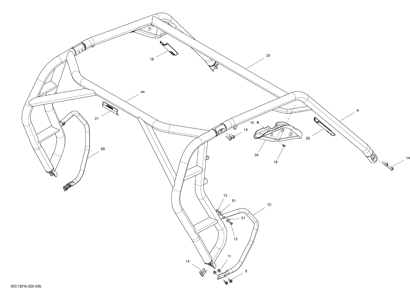 Fits 2011-2013 Can-Am Utility Vehicles Warning Label, OEM Part # 704902413