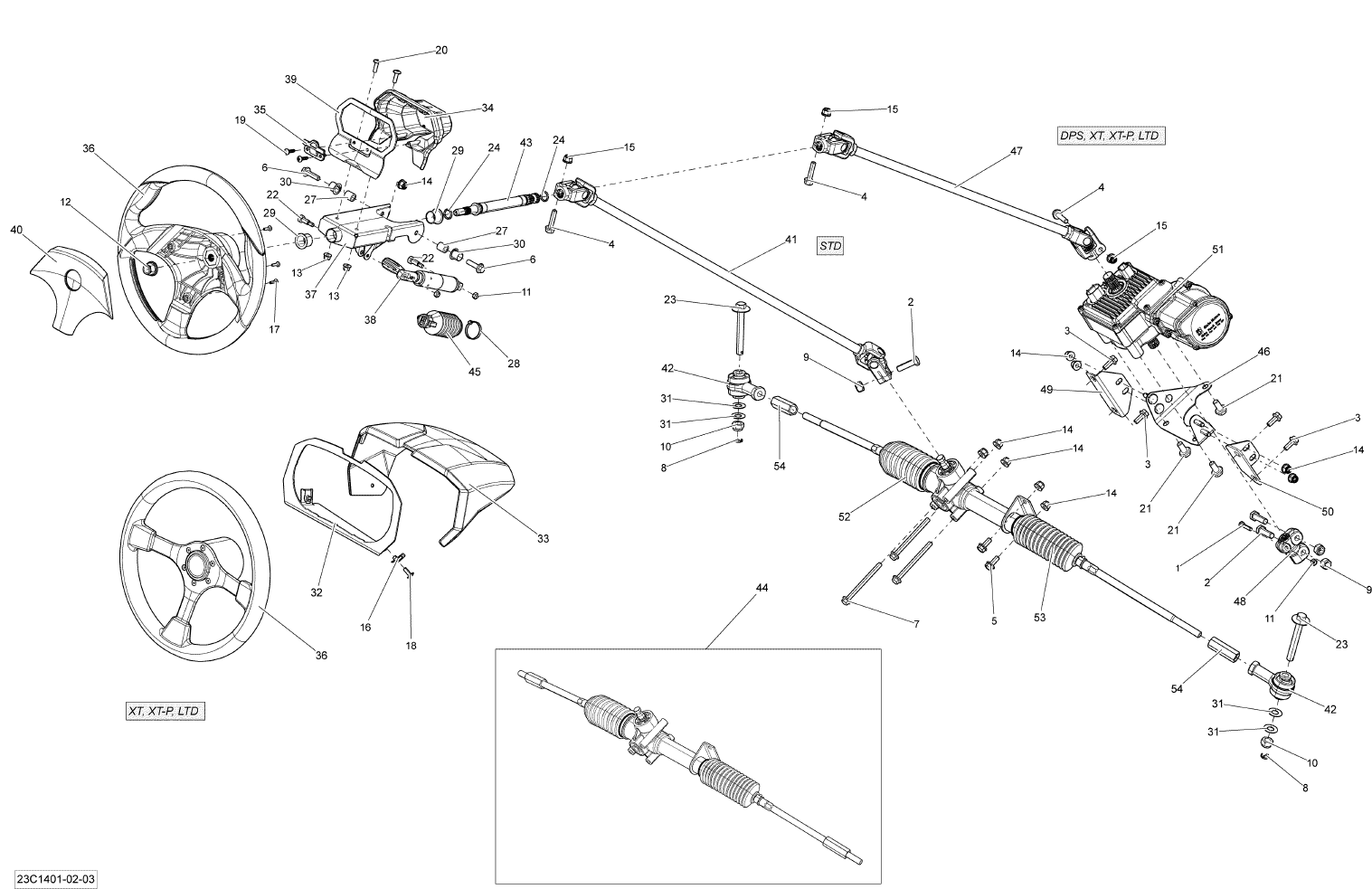 Fits 2011-2015 Can-Am Utility Vehicles Socket Head Screw M6 X 16, OEM Part # 250000649