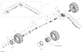 Fits 2013-2015 Can-Am Utility Vehicles Cv_Joint Ext, OEM Part # 705501863