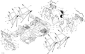 Fits 2014 Can-Am Maverick MAX 1000, STD, XRS, XRS-DPS Deflector_Body Panel Fr, OEM Part # 707900140