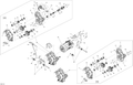 Fits 2014-2015 Can-Am Commander (Electric 9Kw) / Commander (Electric 9Kw) STD, XT, LSV Intermediate Shaft, OEM Part # 707001139