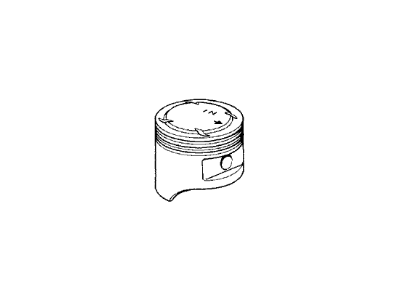 New 1988-1989 Fits Acura Integra Piston Over Size 0.25, Part # 13102-P29-000
