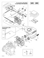 Fits 1999-2007 Ski-Doo Formula Deluxe 500/600/700 / Grand Touring 500/600/700 Models Support, OEM Part # 512058919