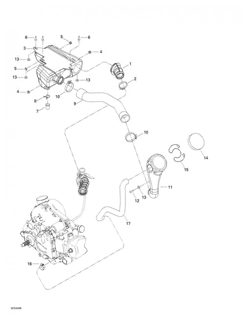 Fits 2004 Can-Am Rally 175 Jack Nut M6, OEM Part # 250100041