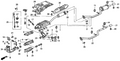 Honda New 1995-1998 Fits Honda Odyssey Floor Heat Baffle Plate, Part # 74601-SX0-020