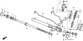 Honda New 1995-1997 Fits Honda Accord Steering Rack Housing Sub-Assembly, Part # 53608-SV7-A00