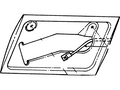 Ford New 1995-1996 Fits Ford Ranger Wire Assembly Intr Lp Fd, Part # F57Z13A709H