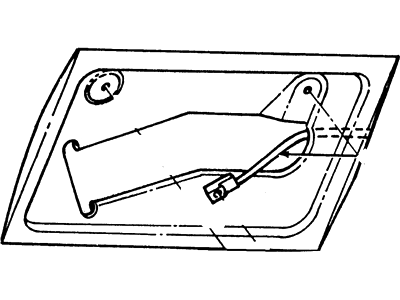 Ford New 1995-1996 Fits Ford Ranger Wire Assembly Intr Lp Fd, Part # F57Z13A709H