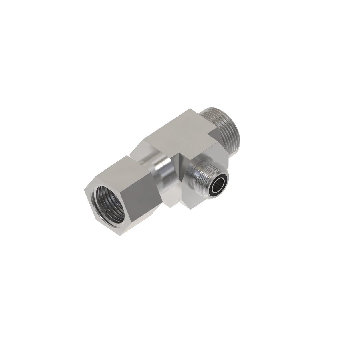 38H1532: Fits John Deere 38H1532 Swivel Run Tee Fitting – Genuine OEM