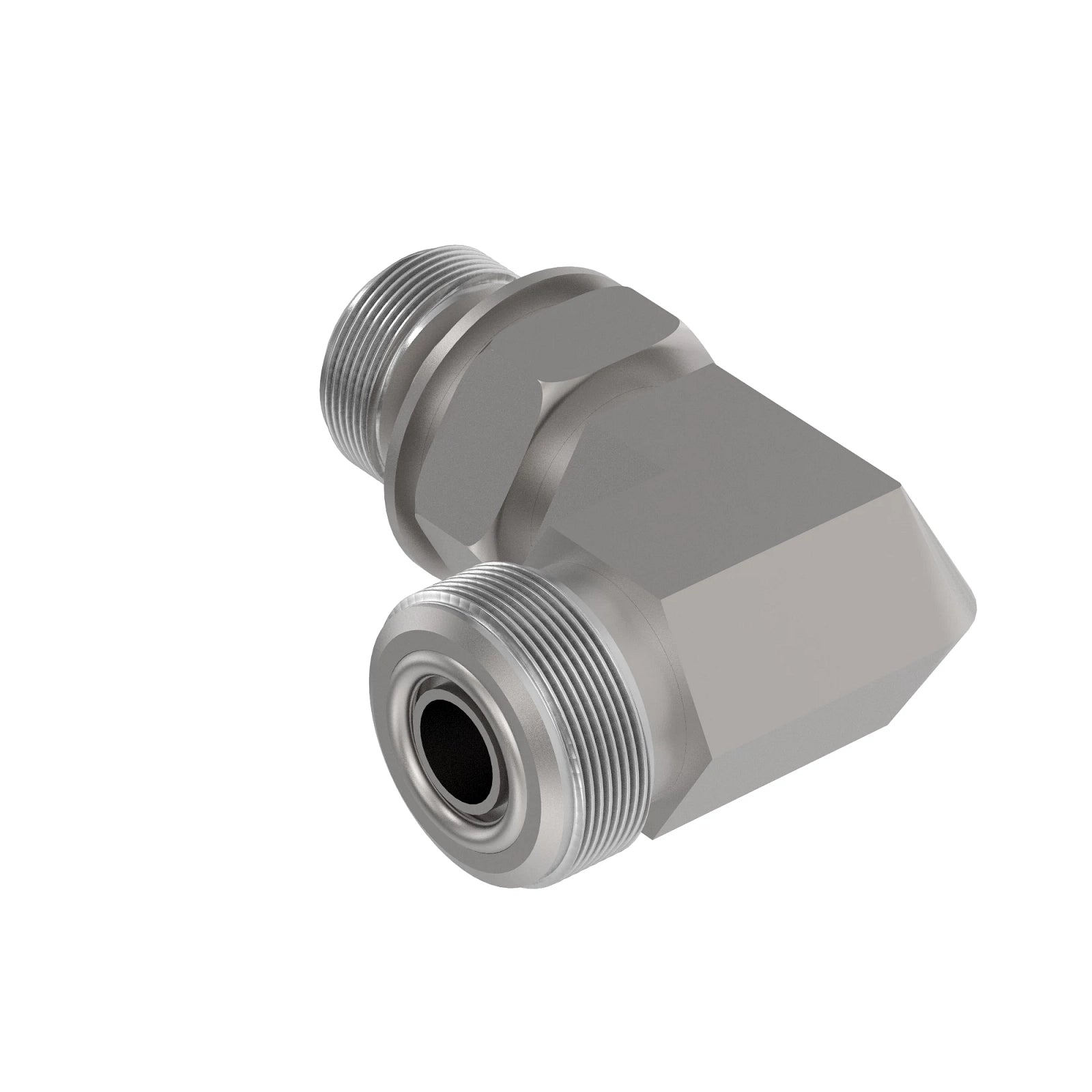 38H5025: Fits John Deere 38H5025 90 Degree Adjustable Stud Elbow Fitting – Genuine OEM