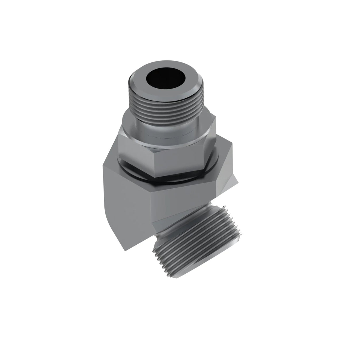 38H5146: Fits John Deere 38H5146 45 Degree Adjustable Stud Elbow Fitting – Genuine OEM
