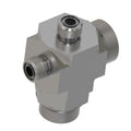 38H5196: Fits John Deere 38H5196 Adjustable Stud Cross Fitting, O-Ring Face Seal (ORFS) – Genuine OEM
