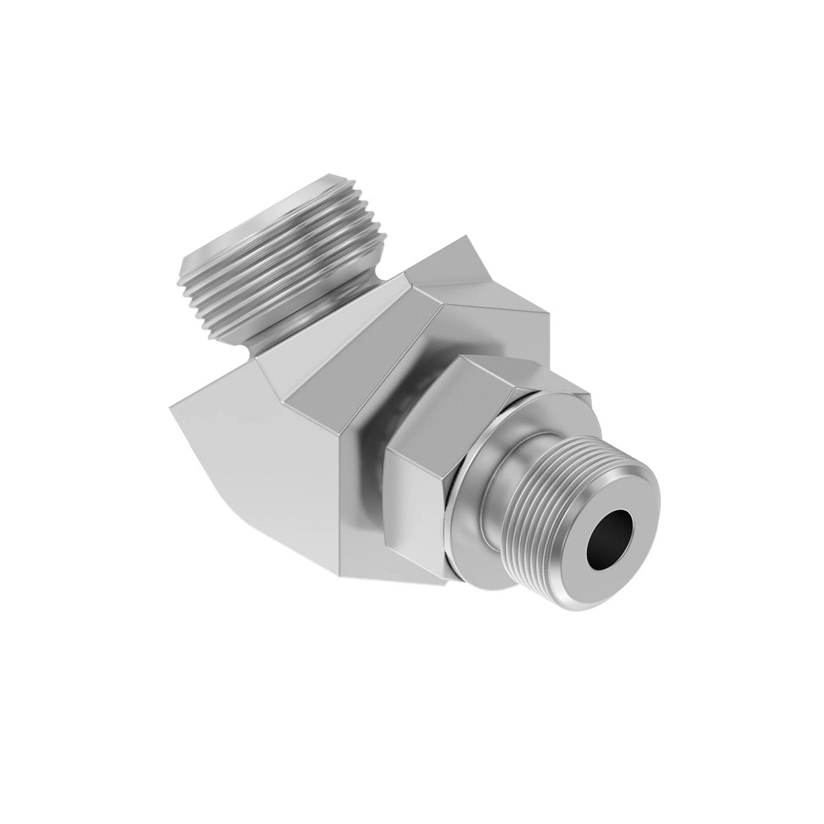 38H5208: Fits John Deere 38H5208 45 Degree Adjustable Stud Elbow Fitting – Genuine OEM
