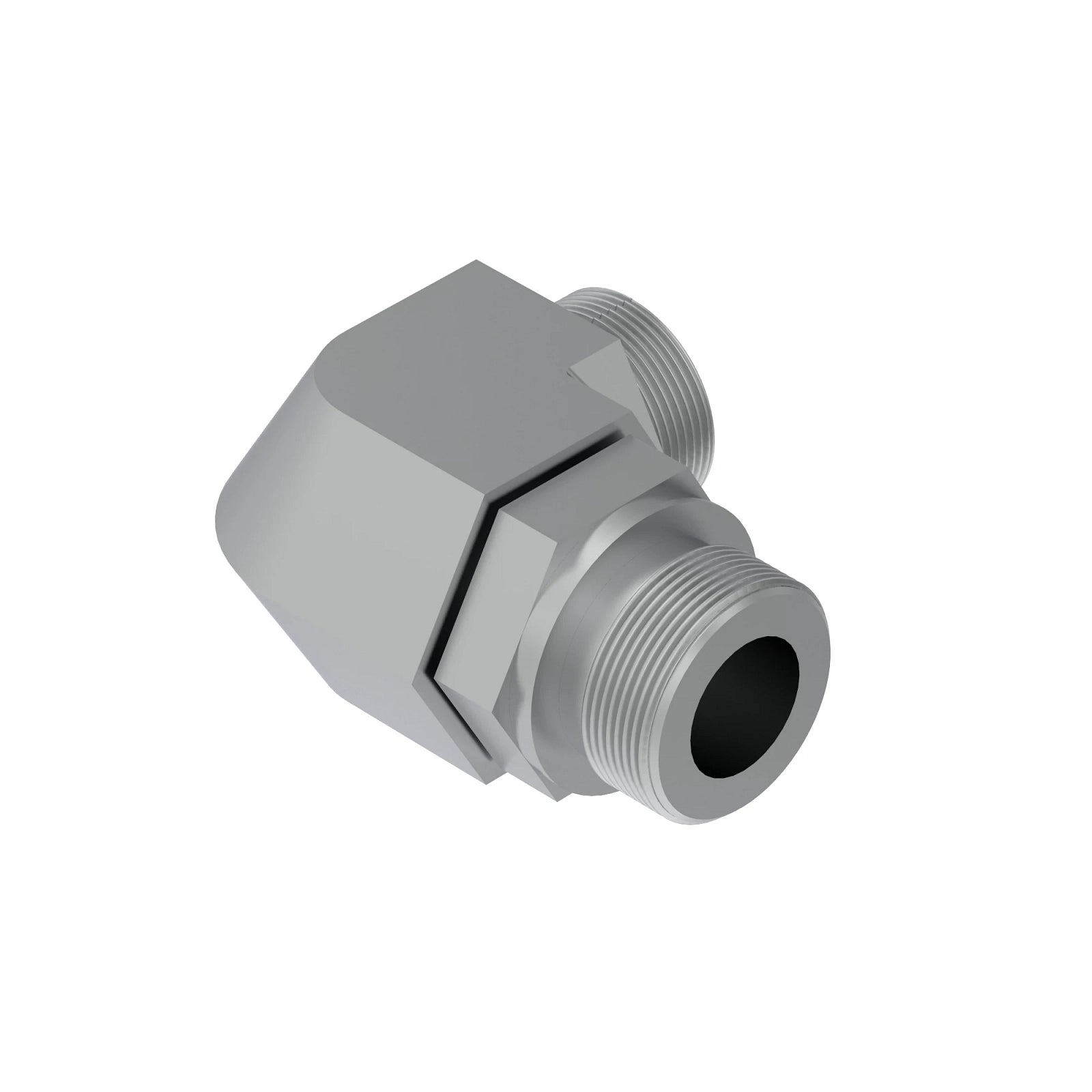 38H5264: Fits John Deere 38H5264 90 Degree Adjustable Stud Elbow Fitting – Genuine OEM