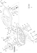 Fits 2005-2007 Ski-Doo Skandic LT 440F Spacer, OEM Part # 605452059