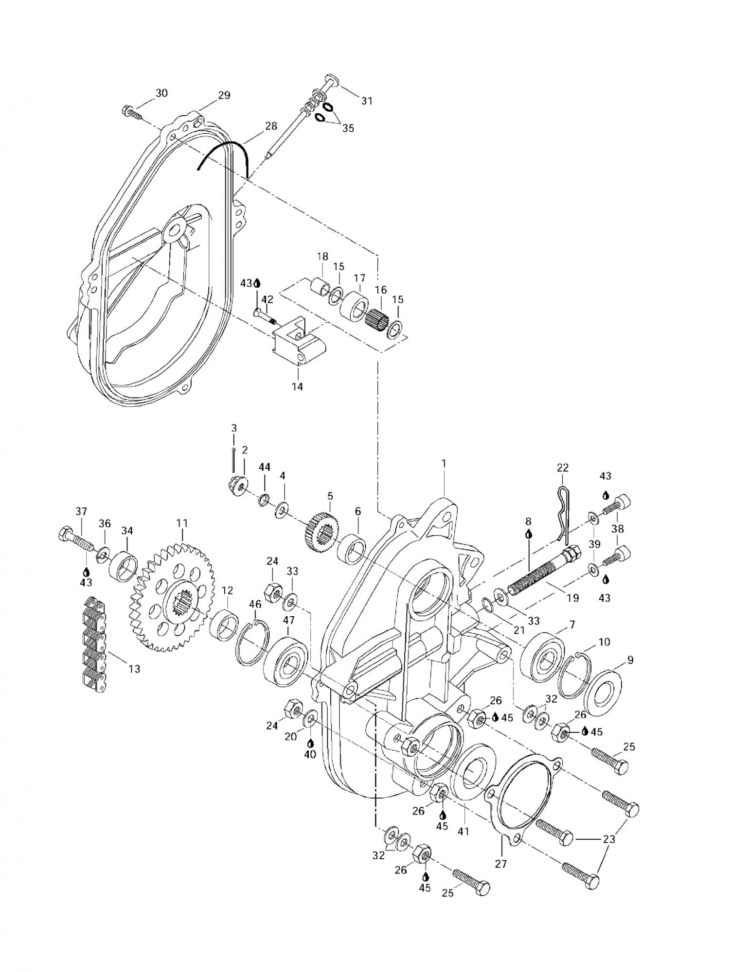 Fits 1996-2007 Ski-Doo Formula 500 / Formula 500 Deluxe Models Machined Tensioner, OEM Part # 504081000