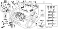 Honda New 2005 Fits Honda Pilot Engine Wire Harness, Part # 32110-PVJ-A50