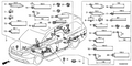 Honda New 2011-2013 Fits Honda Odyssey Rear Side Wire Harness, Part # 32140-TK8-A30