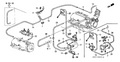 Honda New 1997-2001 Fits Honda Prelude Tube, Vacuum, Part # 36373-P5P-000