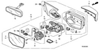New 2008-2012 Fits Honda Accord Bracket, R. (R.C.), Part # 76207-TE0-A01